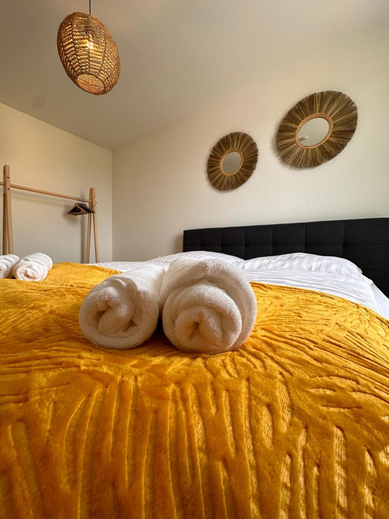 Amao-Sepia I 86Qm I King-Size Beds I Netflix I Privat Balcony I Free Parking I Near Europapark Apartment Rheinhausen Luaran gambar