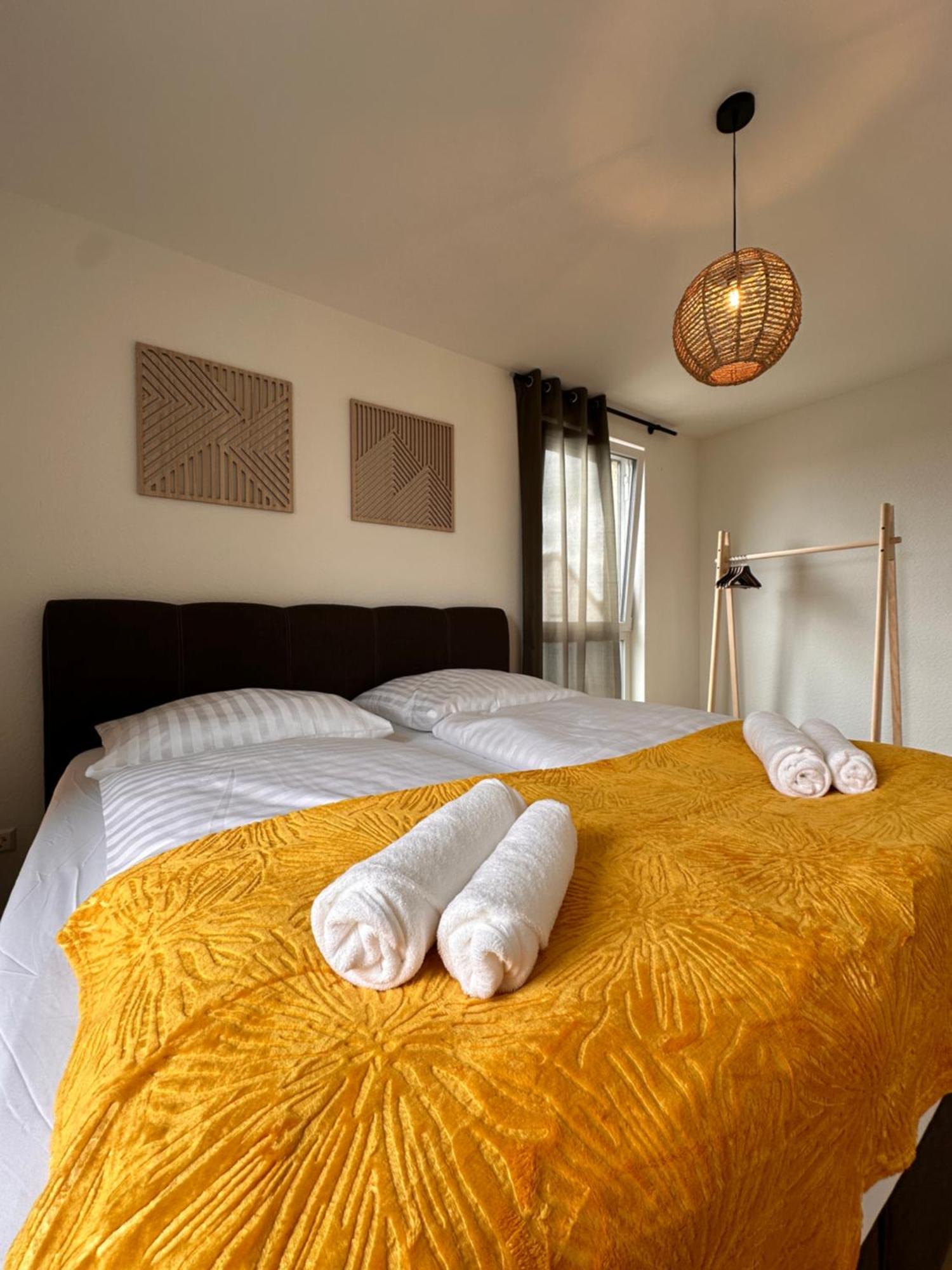 Amao-Sepia I 86Qm I King-Size Beds I Netflix I Privat Balcony I Free Parking I Near Europapark Apartment Rheinhausen Luaran gambar